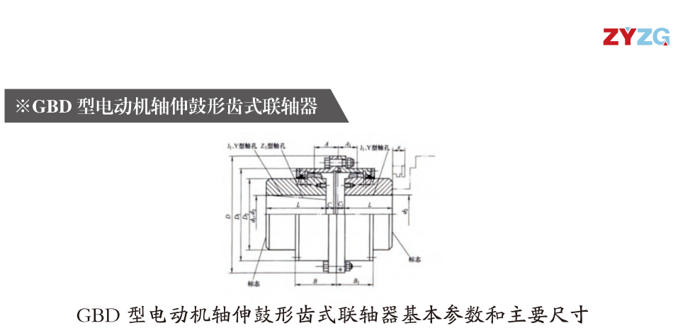 GBD  型電動機軸伸鼓形齒式午夜福利视频一区