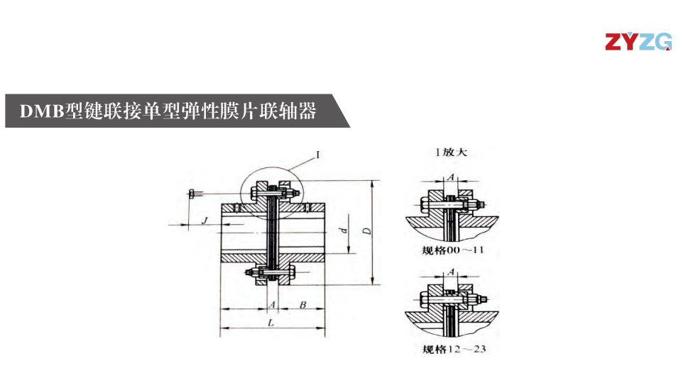 DMB型鍵連接單型彈性膜片午夜福利视频一区