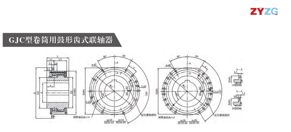 GJC型卷筒用鼓形齒式午夜福利视频一区
